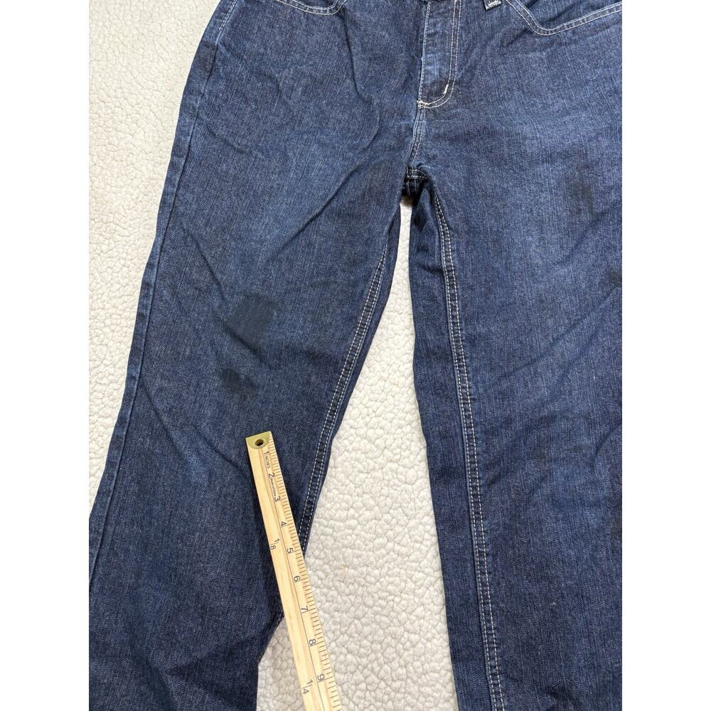 Carhartt FR Flame Resistant Jeans‎ Mens 30x32 Blue Dark Wash Denim Work 280-83 - Picture 4 of 9